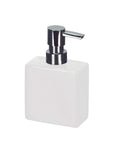 Kleine Wolke Flash Soap Dispenser – White Stoneware, 300ml Capacity