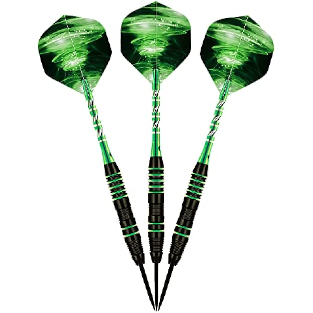 Steel Tip Darts Set | 22g Brass Barrels & Aluminum Shafts