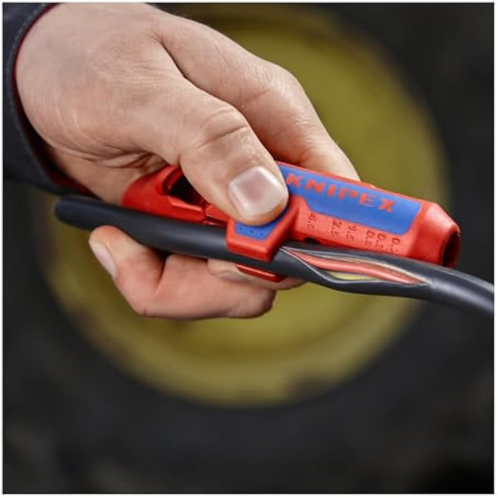 Knipex ErgoStrip Left-Handed Universal Wire Stripping Tool – 135mm