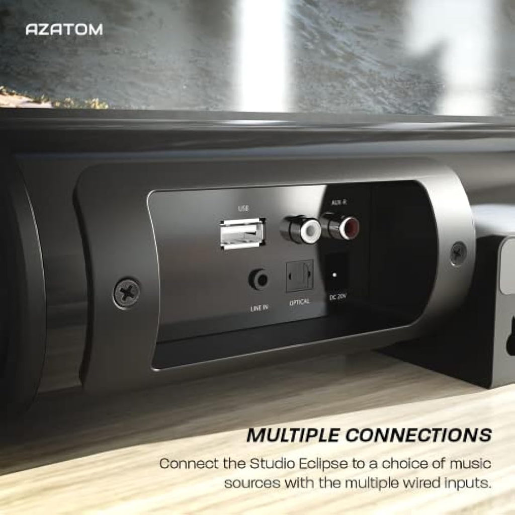 Azatom Studio Eclipse 180W Soundbar with Built-In Subwoofer & Bluetooth