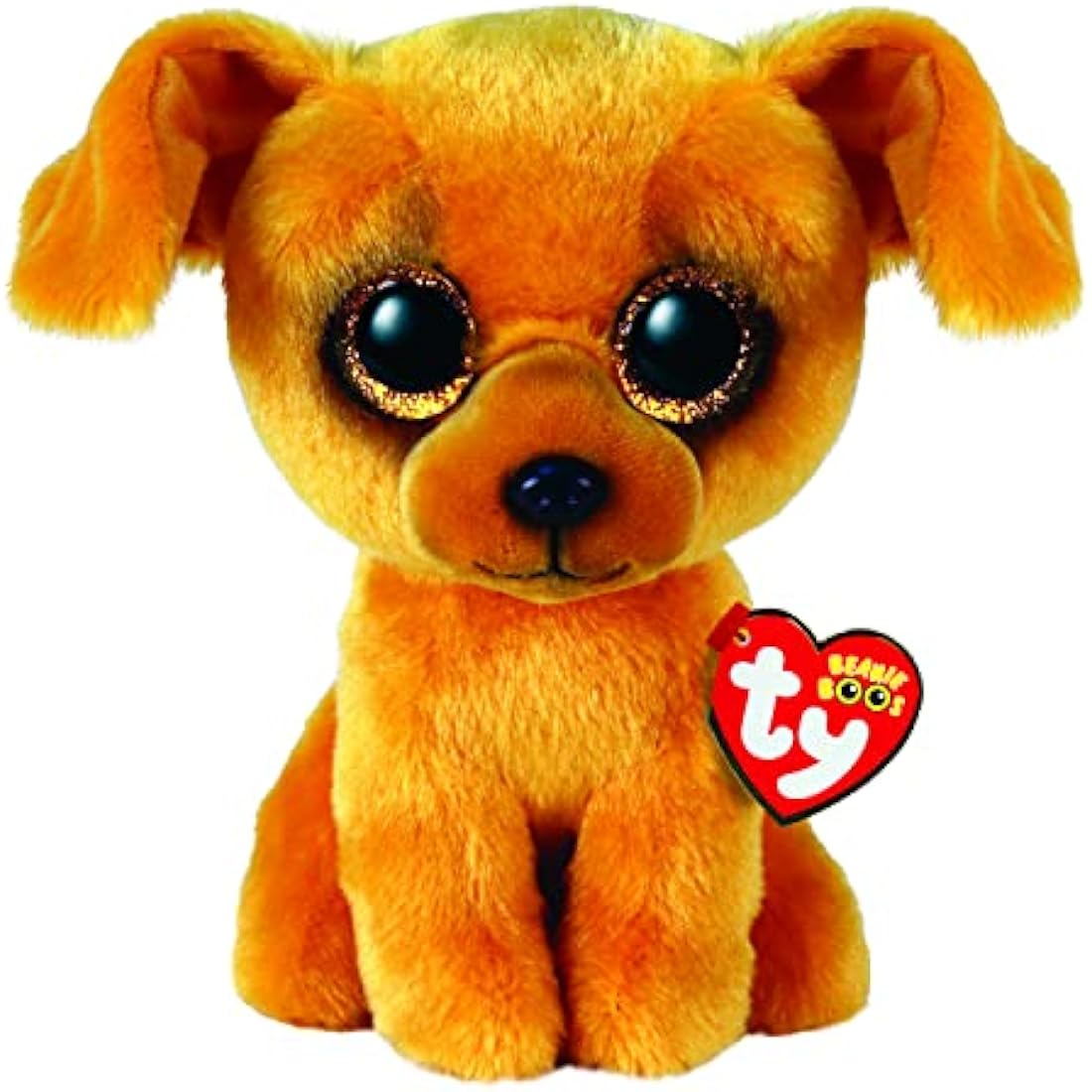 TY Beanie Boo Zuzu Light Brown Dog Plush – 15 CM Collectible Toy