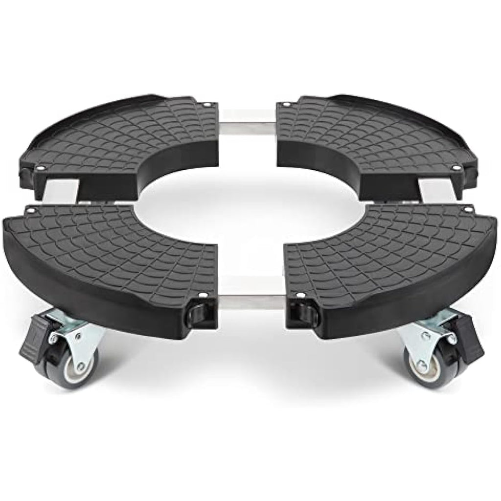 WEIBIDA Heavy Duty Plant Caddy | Adjustable 15-21 Inch Rolling Stand