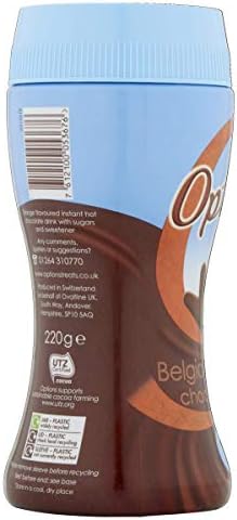 Options Orange Hot Chocolate Drink – Low Calorie Instant Cocoa (6 x 220g)
