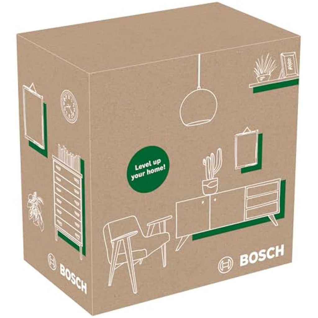 Bosch Quigo Cross Line Laser Level with MM 2 Universal Clamp
