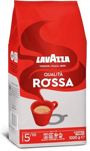 Lavazza Qualità Rossa Coffee Beans | Medium Roast Arabica & Robusta | 1kg