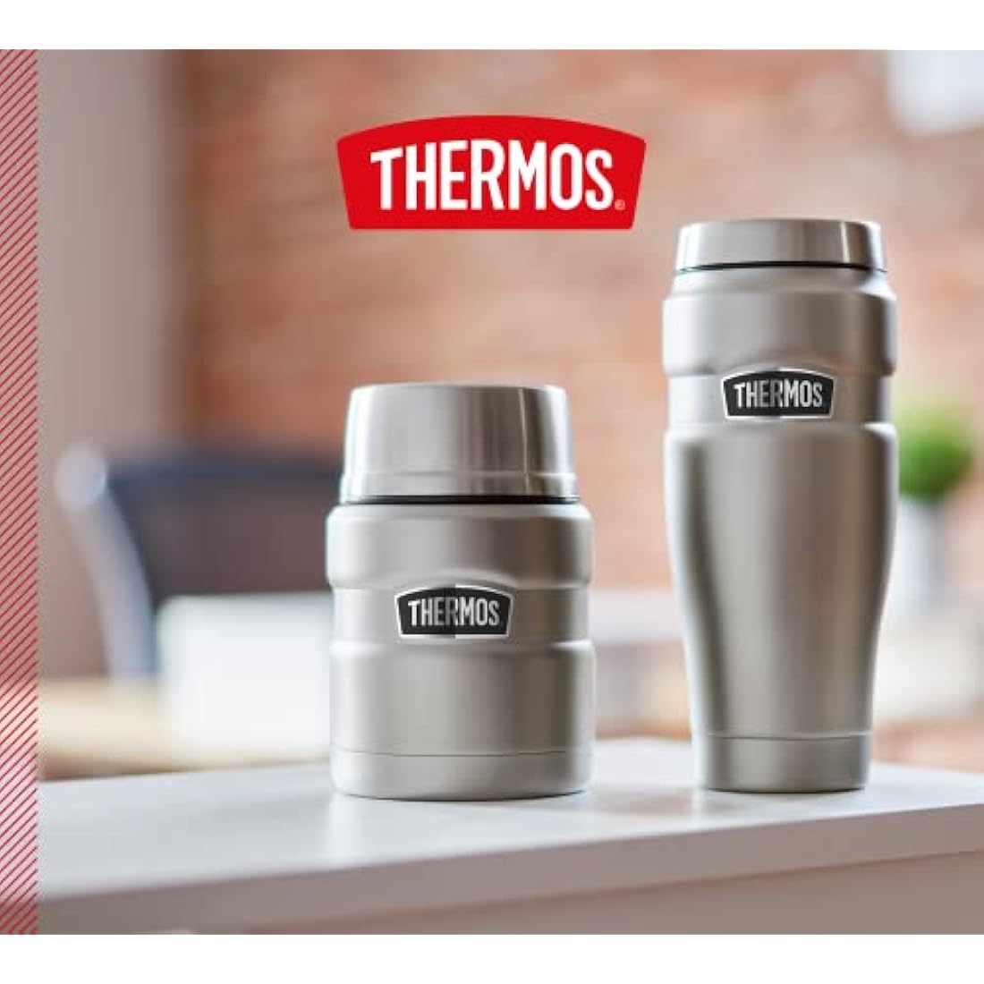 Thermos Stainless King Food Jar 0.47L | Insulated Steel with Spoon