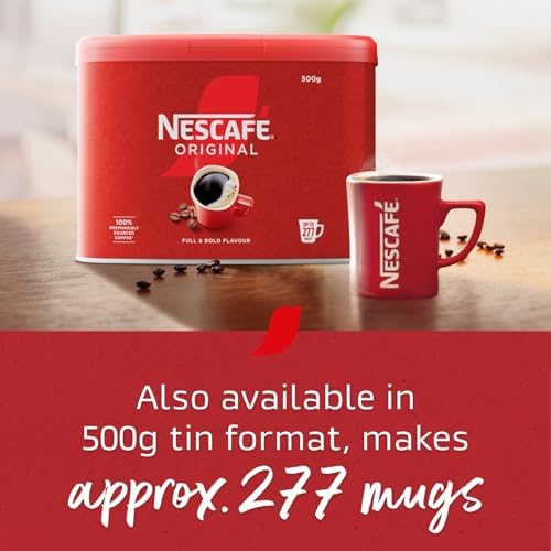 NESCAFÉ Original Instant Coffee Sticks – 200 x 1.8g Single Serve Sachets