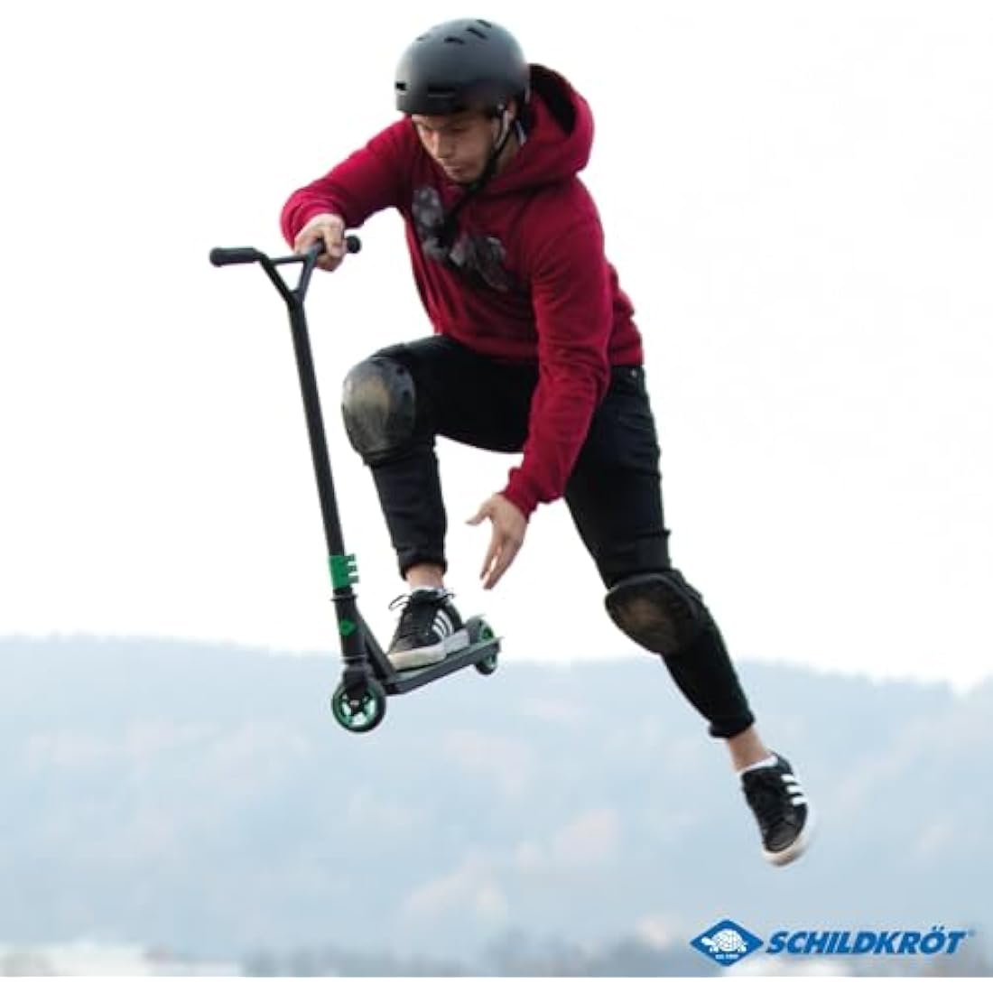 Schildkröt Untwist Stunt Scooter – 100mm Aluminum Rim PU Wheels