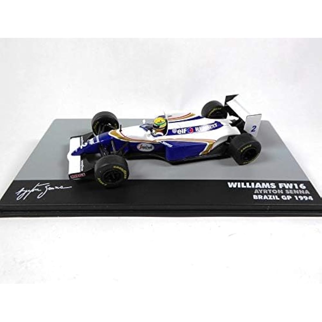 Ayrton Senna Williams Renault FW16 1994 Brasilien GP 1:43 Altaya