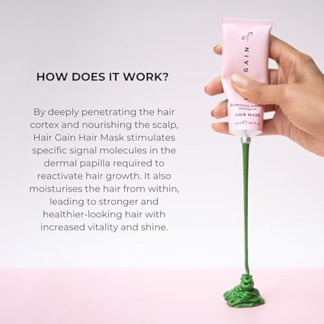 Hair Gain Nourishing Hair Mask | Hydrating Growth Treatment for Dry Hair 180ml