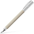 Faber-Castell Ambition OpArt Fountain Pen – White Sand, Fine Nib