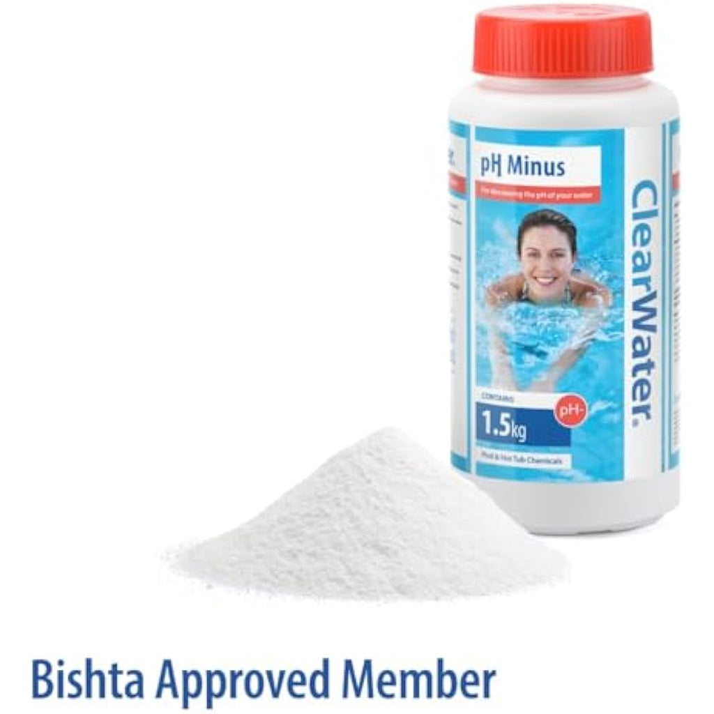 Clearwater pH Minus Decreaser for Swimming Pools and Hot Tubs | 1kg