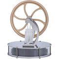 Regun Low Temperature Stirling Engine Model – DIY Steam Heat Physics Toy