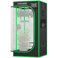 VIVOSUN Pro Grow Tent | 60x60x120cm | 2000D Oxford Fabric & 22mm Poles