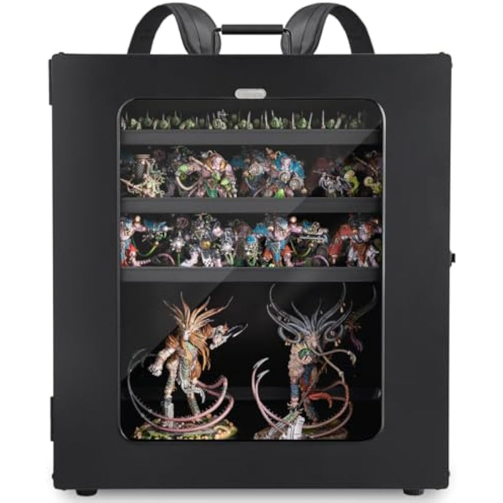Jolof Store Miniature Transport Case | Stackable 5-Tray Warhammer Case
