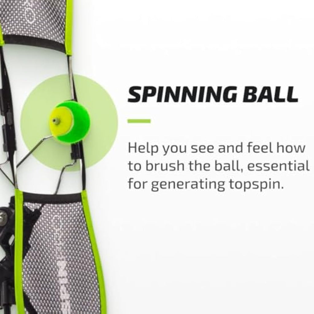 TopspinPro Tennis Training Aid – Adjustable Height Groundstroke Coach