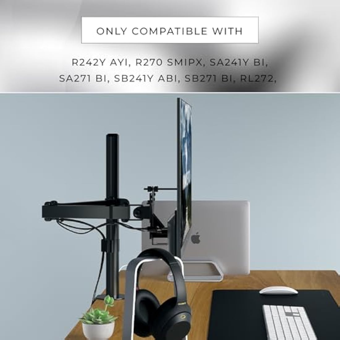 HumanCentric VESA Mount Adapter for Acer SA241Y, SB241Y and R242Y Monitors