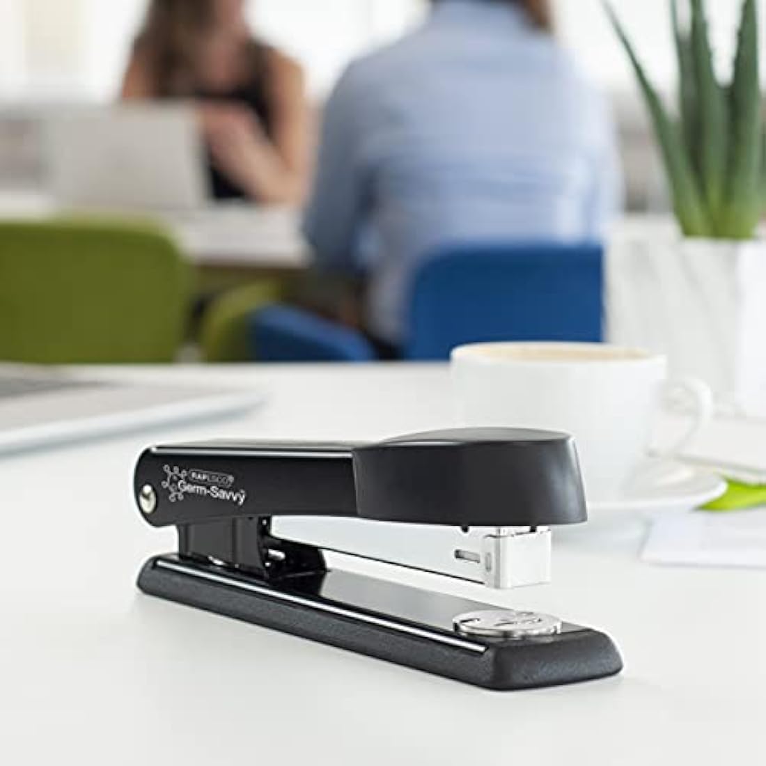 Rapesco Marlin Antibacterial Stapler Set with Remover & 5000 Staples