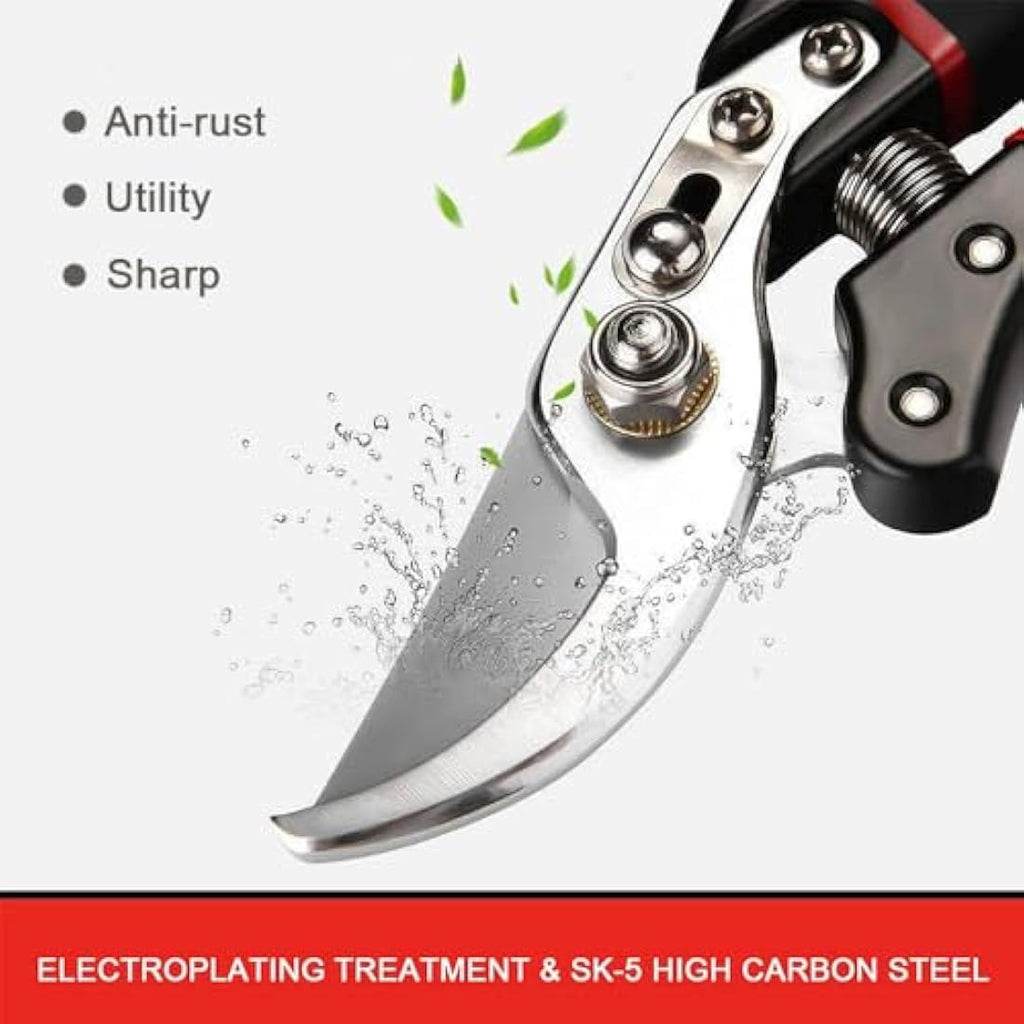 Kynup 2-Pack Garden Secateurs – SK-5 Steel Pruning Shears for Trees