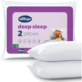 Silentnight Deep Sleep Pillows 2 Pack – Medium Support Hollowfibre