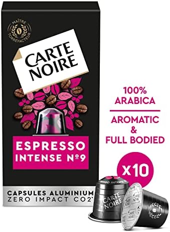 Carte Noire Espresso Intense - 100 Nespresso Compatible Capsules