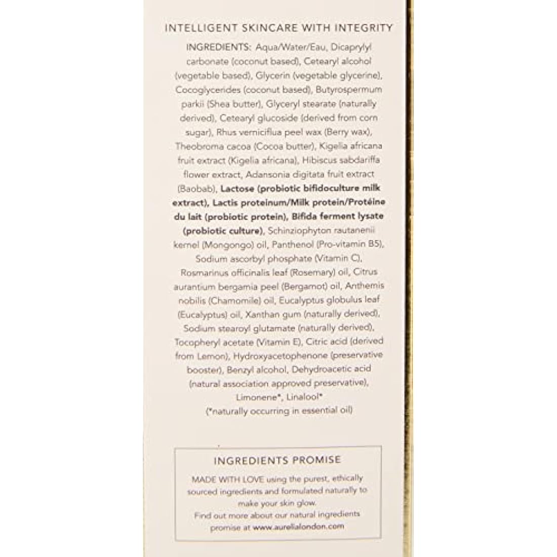 Aurelia London Probiotic Miracle Cleanser – Hydrating Cream 240ml