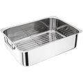 Judge Extra Large Stainless Steel Roasting Pan with Rack - 36cm