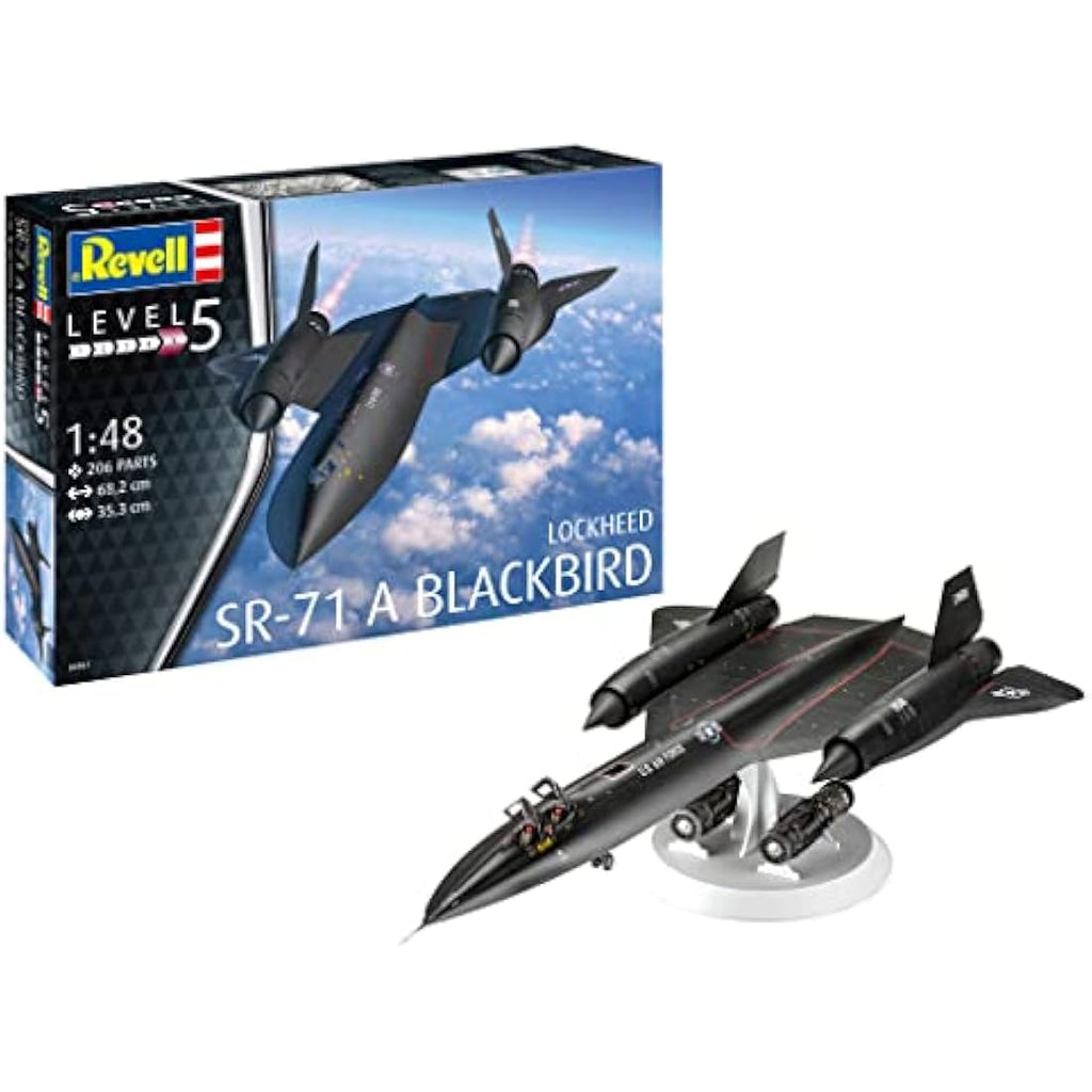Revell Lockheed SR-71 A Blackbird 1:48 Scale Plastic Model Kit