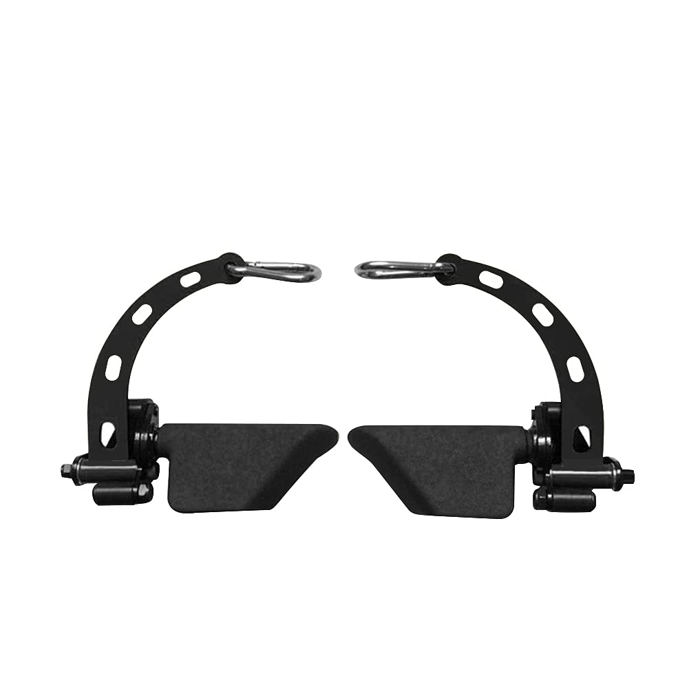 SevnElk Steel Cable Machine Attachment Handles for Home Gym - Pair