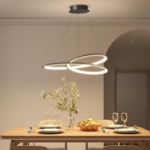 Modern LED Chandelier – Dimmable Kitchen Island Pendant Light