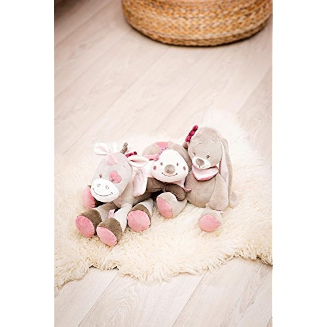Nattou Jade the Unicorn Soft Toy – 30cm Plush Cuddle Companion