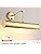 Brass Picture Wall Lamp – Traditional E14 LED Display Light