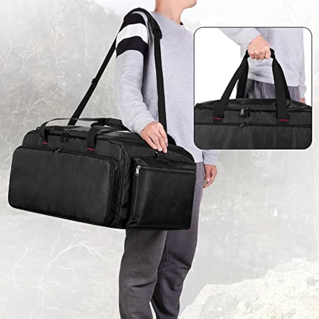 DSLEAF RC Car Storage Bag | 1/8 & 1/10 Scale Protective Carry Case