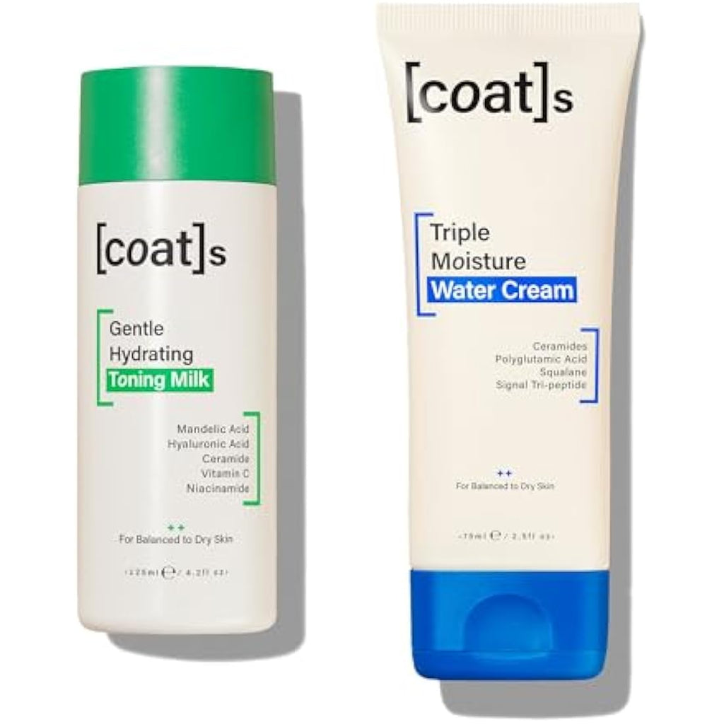 Coats Healthy Skin Heroes 2-Step Skincare Bundle - Toner & Water Cream