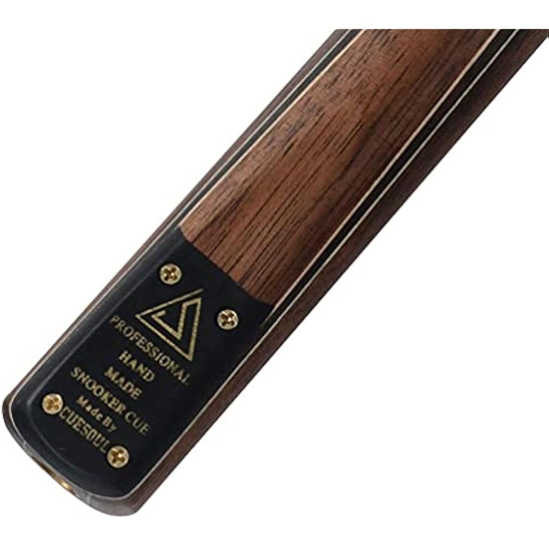 CUESOUL 57" 3/4 Jointed Rosewood Snooker Cue Set with Case | 9.5mm Tip