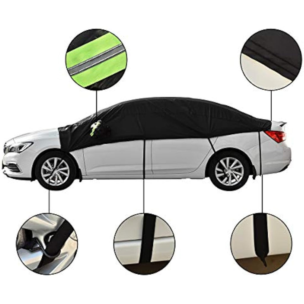 Queta Windshield Snow Cover | All-Weather Aluminum Car Ice Guard