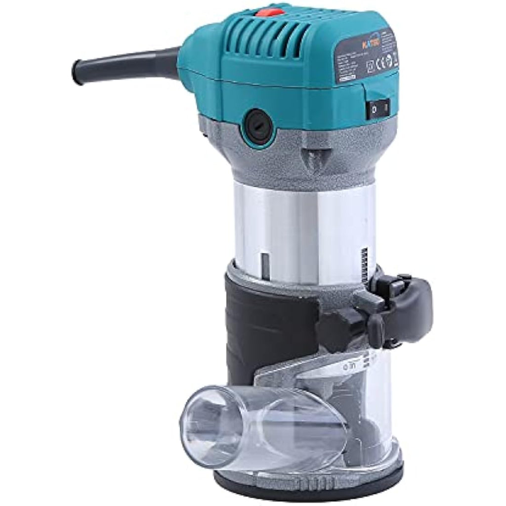KATSU 710W Electric Wood Hand Trimmer & Palm Router - Variable Speed