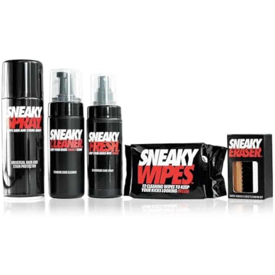 Sneaky Complete Shoe Care Kit – Sneaker Cleaner and Suede Protector
