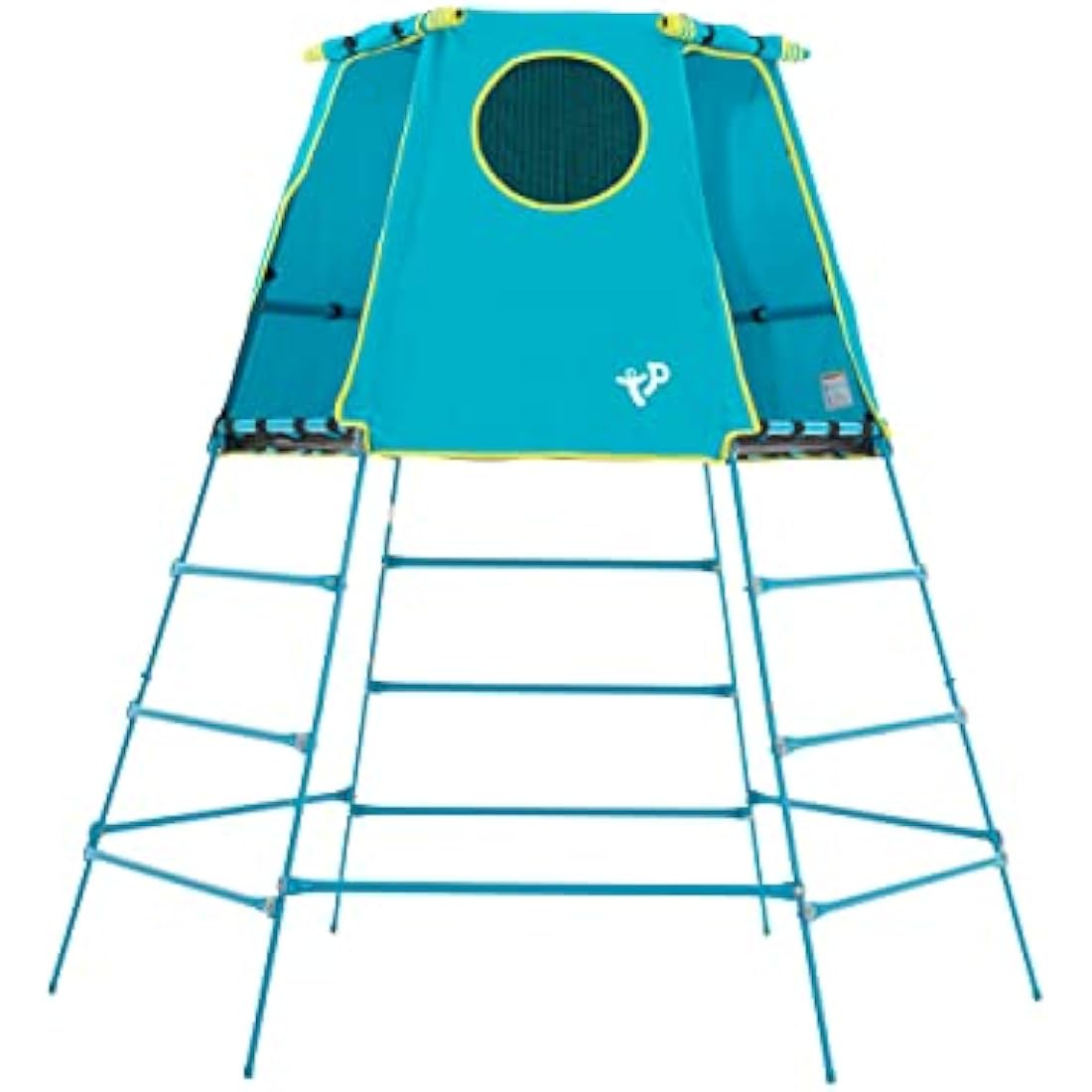 TP Toys Explorer Metal Climbing Frame with Platform & Den - Blue