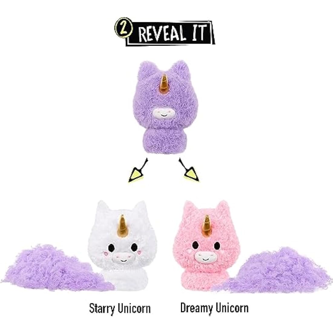 Fluffie Stuffiez Unicorn Small Collectible Plush – ASMR Fidget Toy