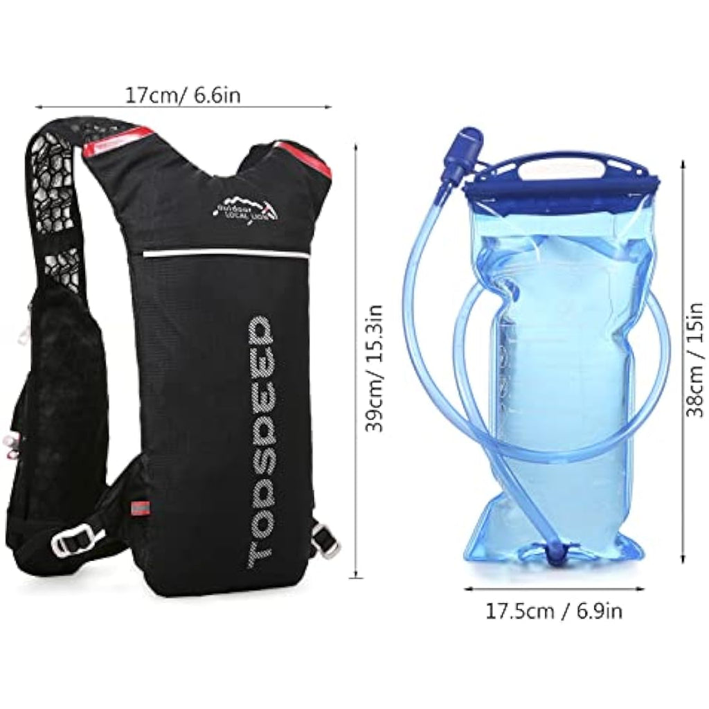 Lixada 5L Lightweight Hydration Backpack | Breathable Running Vest