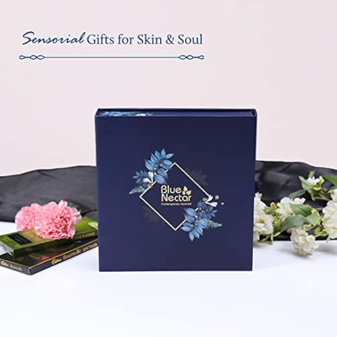 Blue Nectar Ayurvedic Skincare Gift Set - 5pc Face Care Kit for All Skin