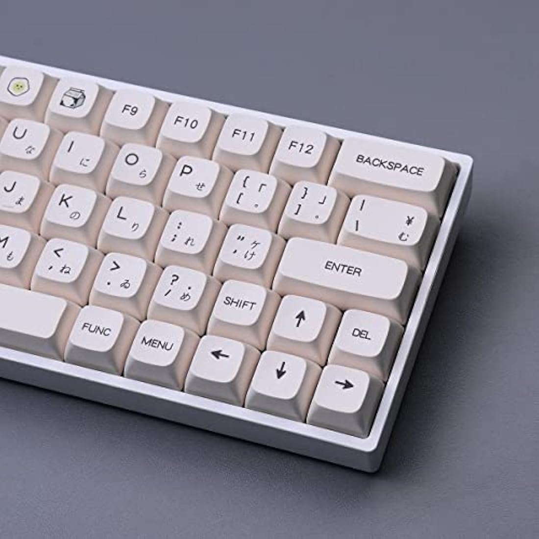 Jolof Store Honey Milk PBT Keycaps – 137 Keys XDA Profile Japanese Set