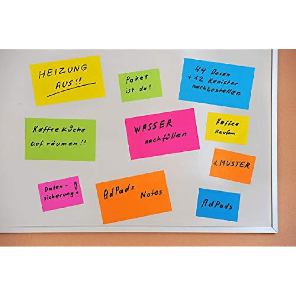 AdPads Electrostatic Presentation Cards | 500 Large Static Notes