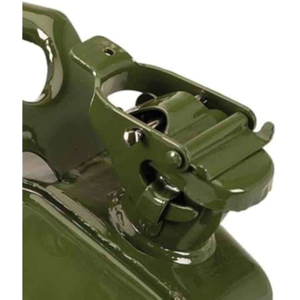 Draper 07218 20L Steel Fuel Can – Leak-Proof Green Jerrycan Container