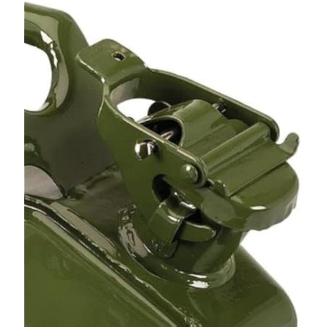 Draper 07218 20L Steel Fuel Can – Leak-Proof Green Jerrycan Container