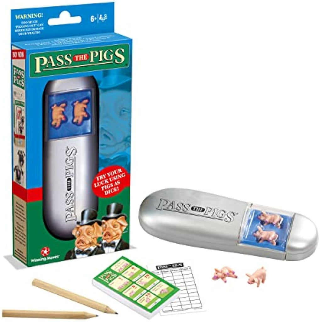 Pass the Pigs Dice Game by  – Classic Family Travel Game