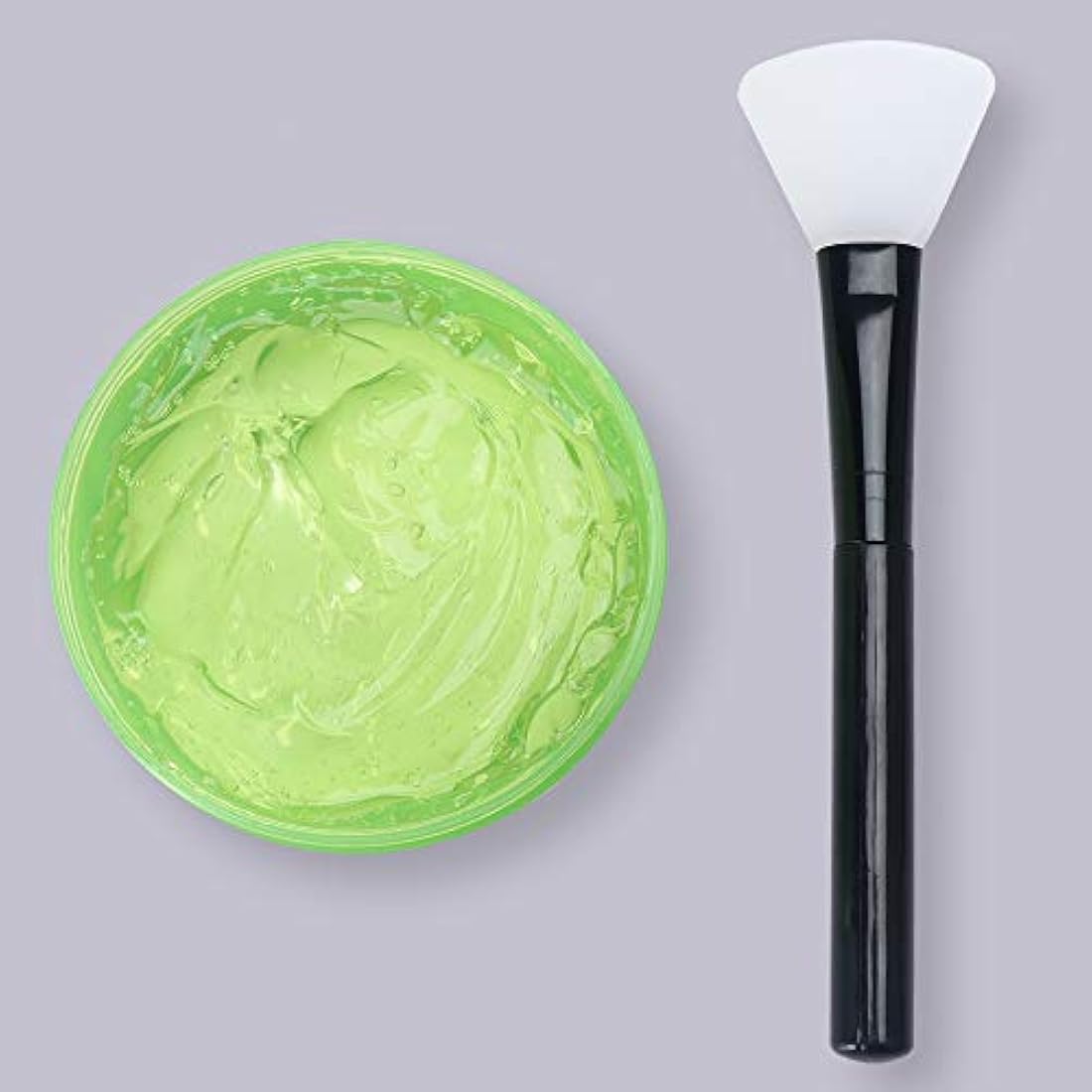 Silicone Face Mask Brush – 2PCS Wood Handle Applicator