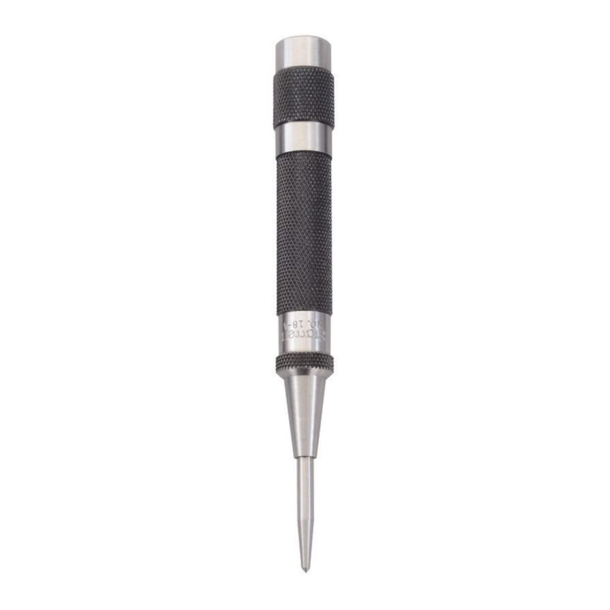 Starrett 18A Automatic Centre Punch | Adjustable Stroke Steel Tool