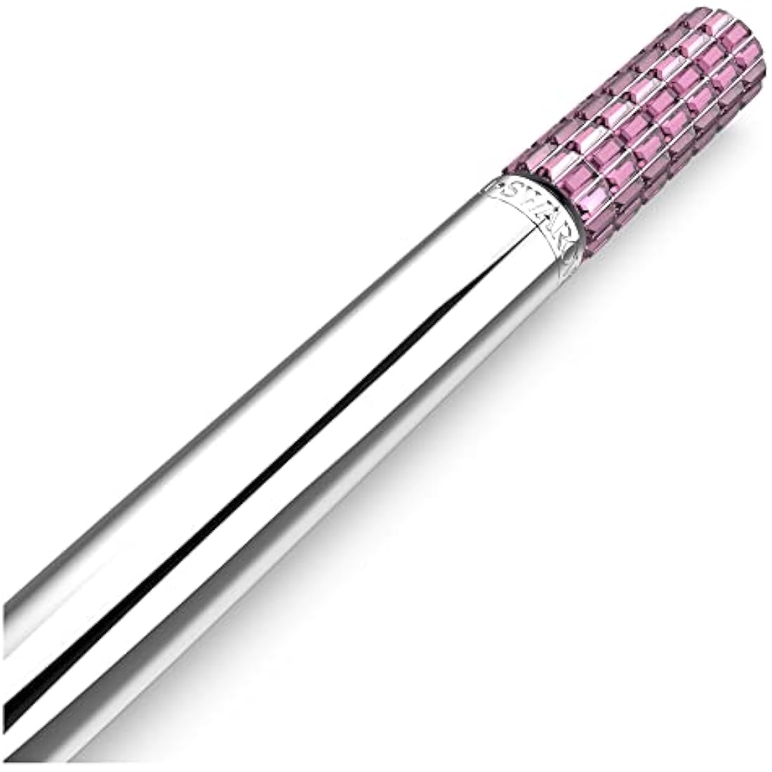 Swarovski Lucent Ballpoint Pen | Pink Crystals & Chrome Plating